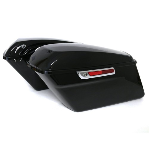 Valigie nere lucide con set - , di